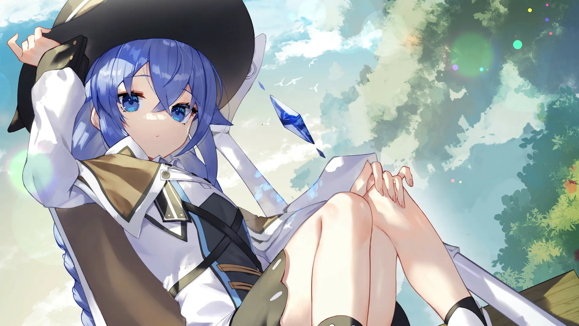 Roxy Migurdia sous le ciel